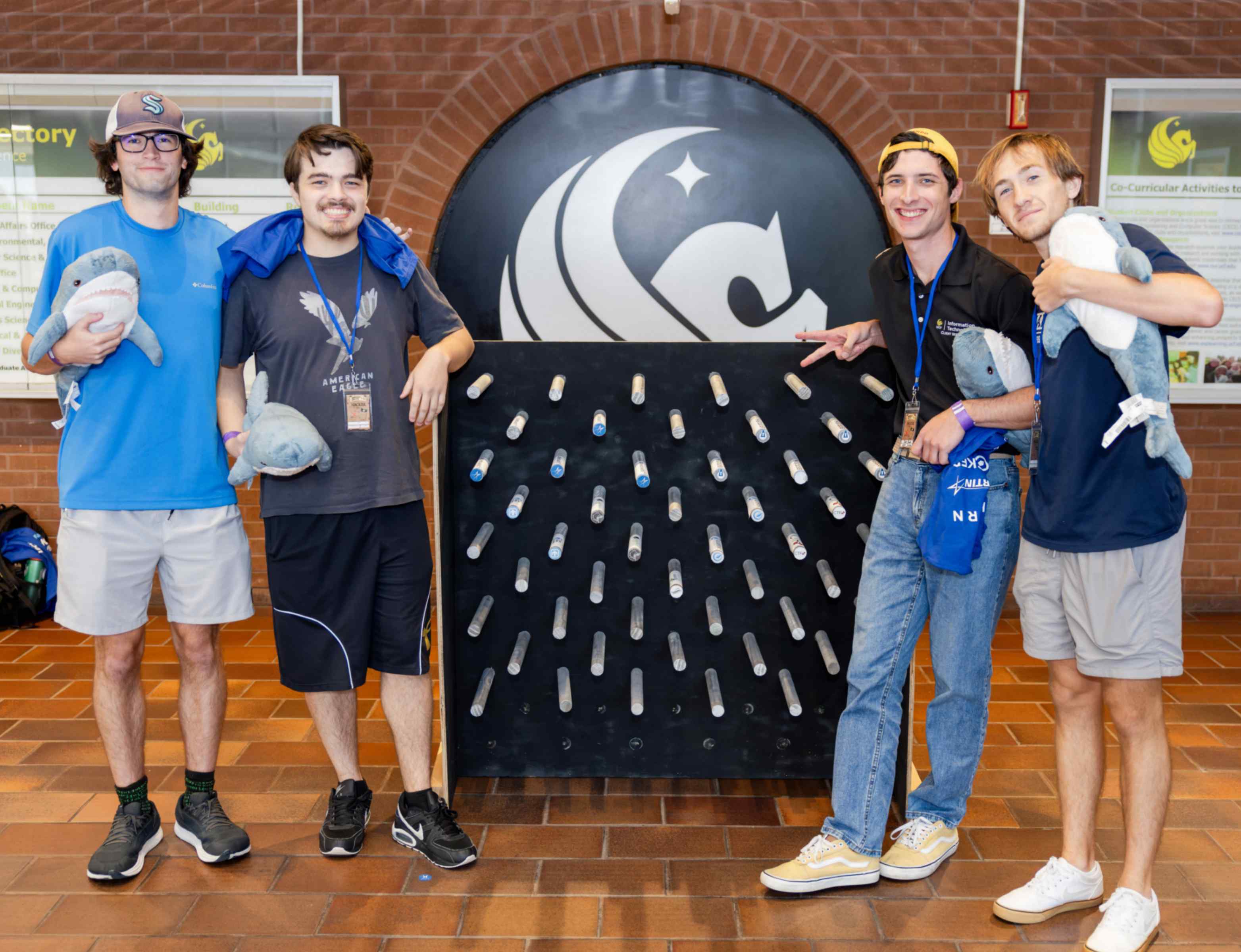 Image of Carson and rest of 2nd place team